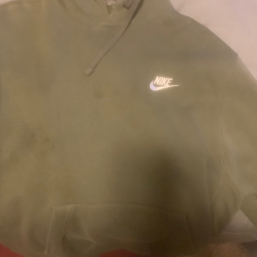 Green Nike Hoodie